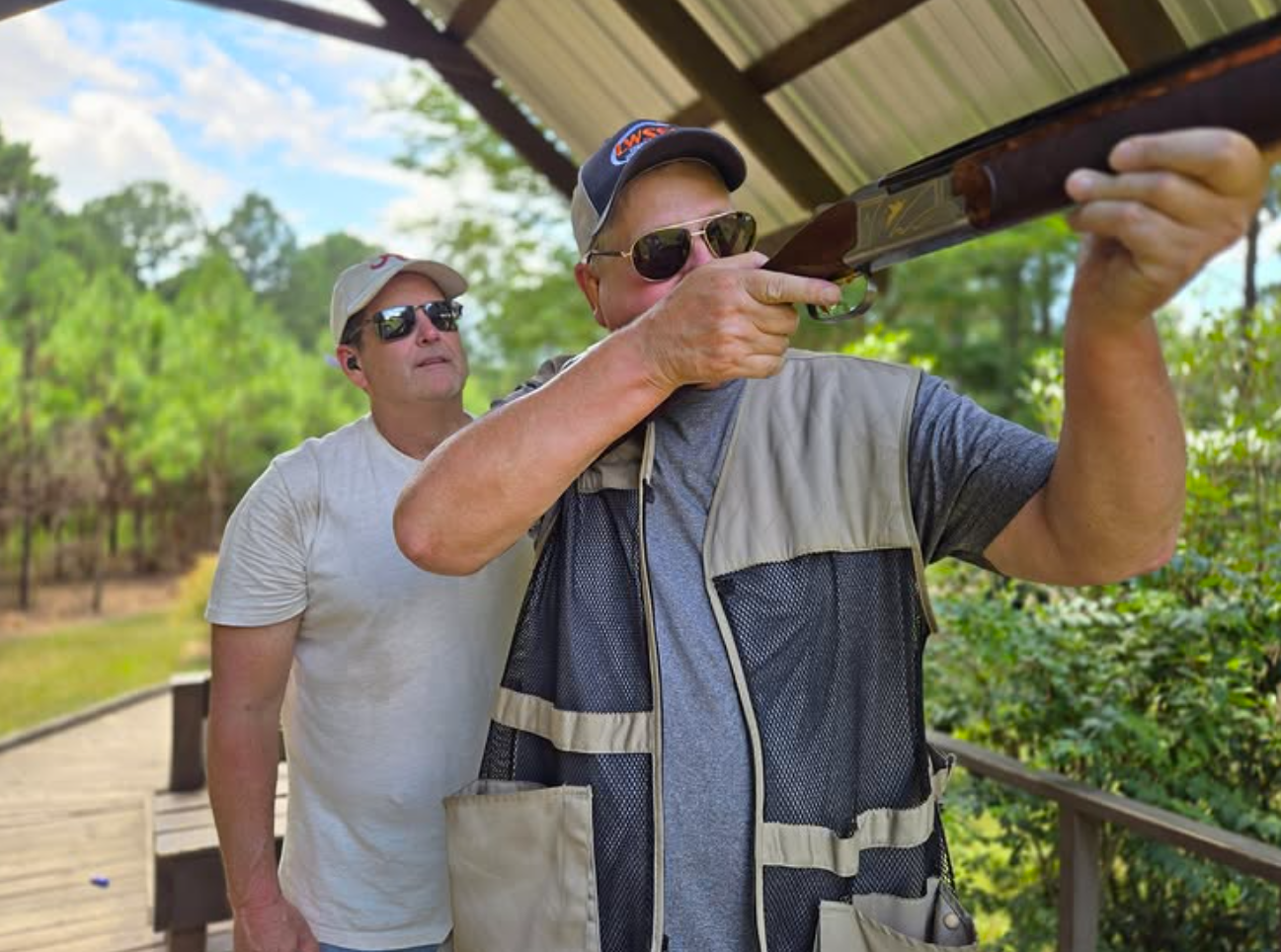 Sporting clays course at LWSSC